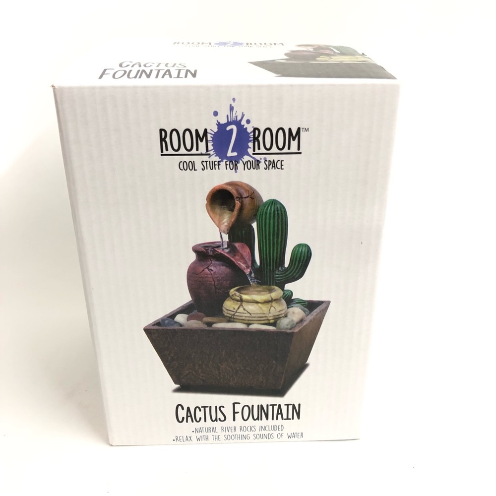 Cactus fountain 🌵